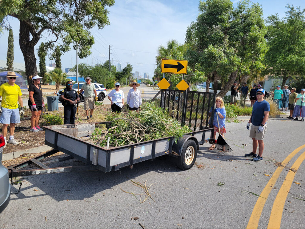 An image of Old Southeast Neighborhood's VFW Day of Service
