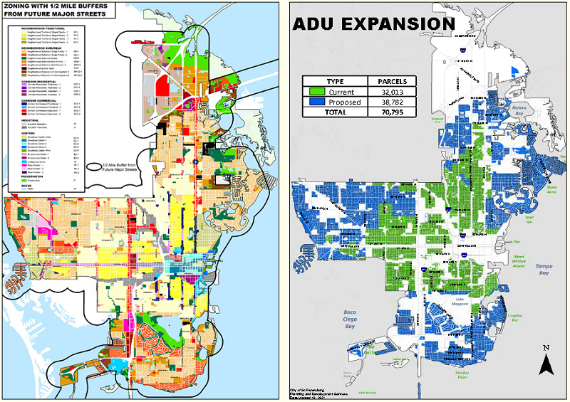 St Pete Zoning Map St Pete's New Debate: Upzoning Our Neighborhoods