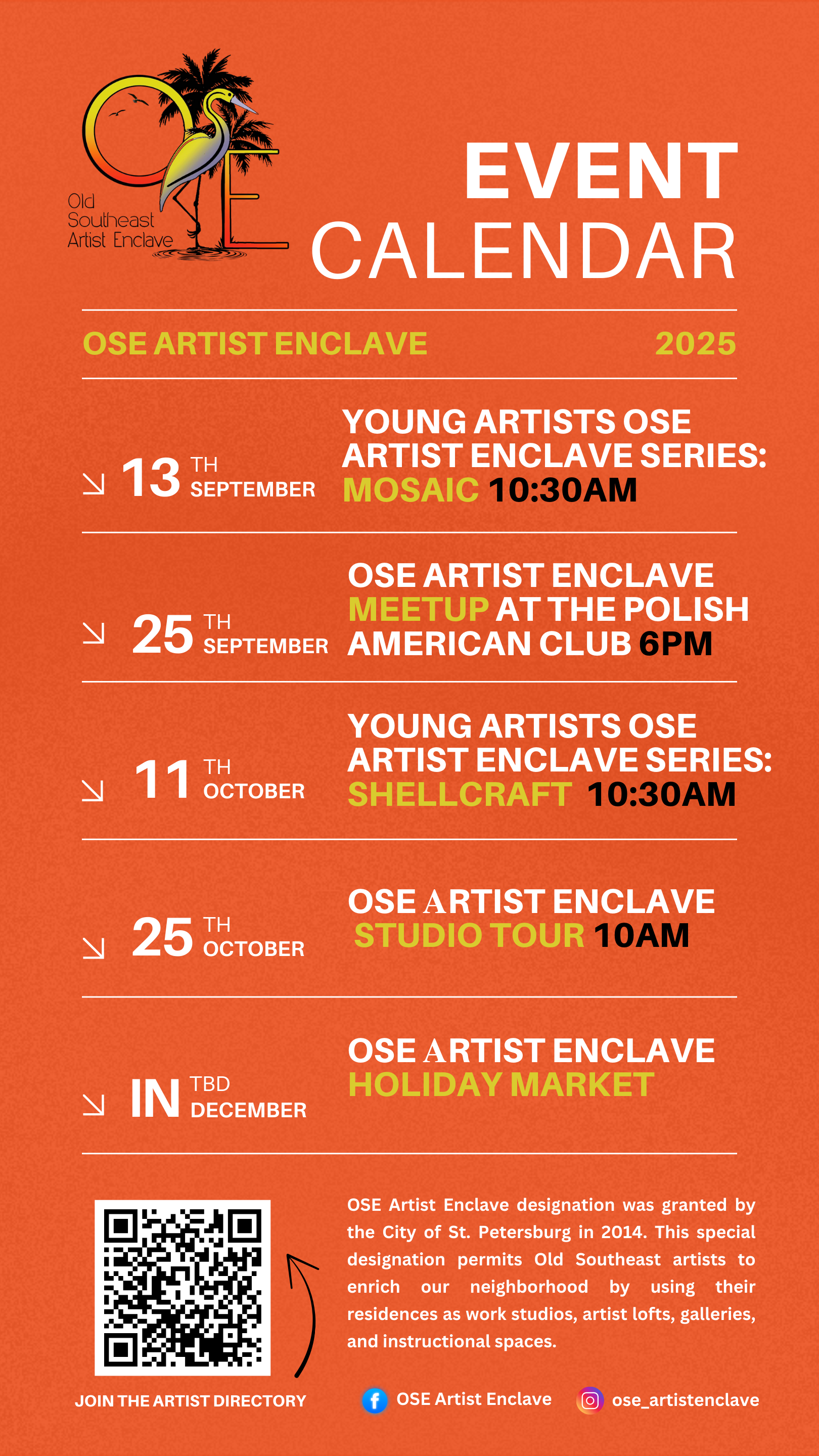 OSE Artist Enclave Studio Tour