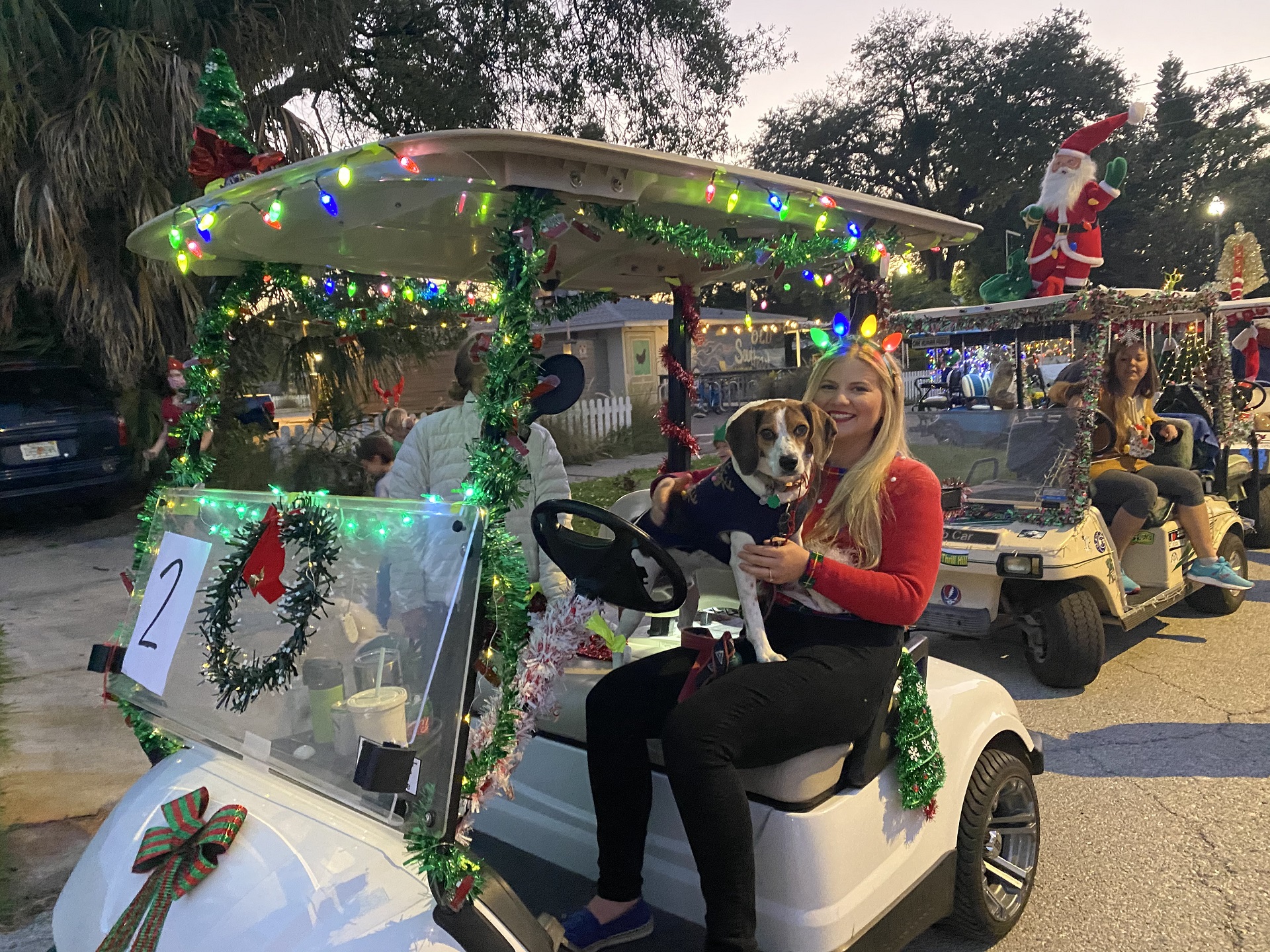 Christmas Golf Cart Parade Old Southeast Neighborhood Association