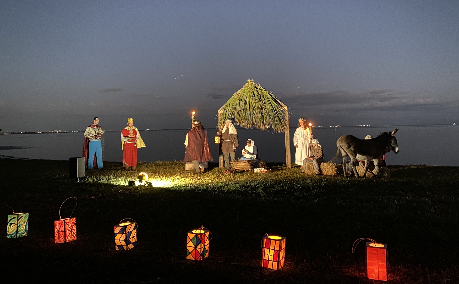 Old Southeast Neighborhood Live Nativity Display
