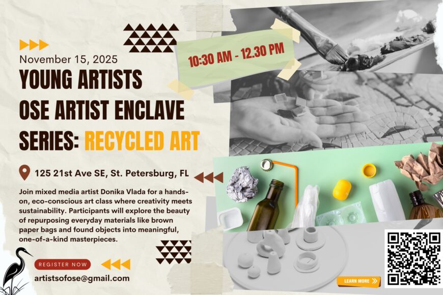 Young Artist Enclave Event - Recycled Art