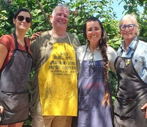 Donika, Jim, Elizabeth, Anni